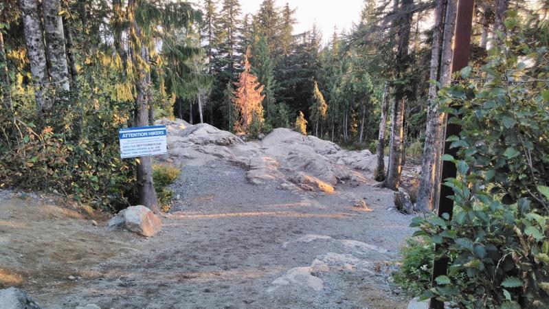 Last few feet of the Grouse Grind 